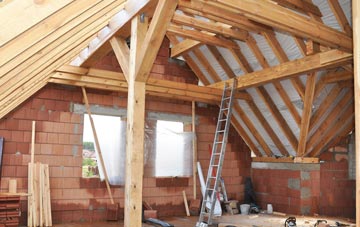 West Row attic trusses