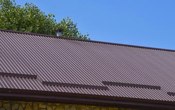 typical West Row corrugated roof uses