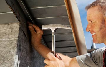 West Row fascia installation